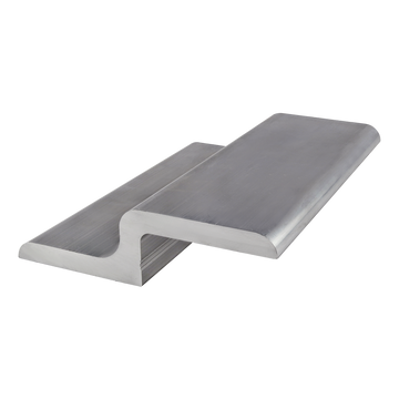 40-8511-4M -  40 S RETAINER ANGLEB PROFILE-MILL FINISH 4M BAR