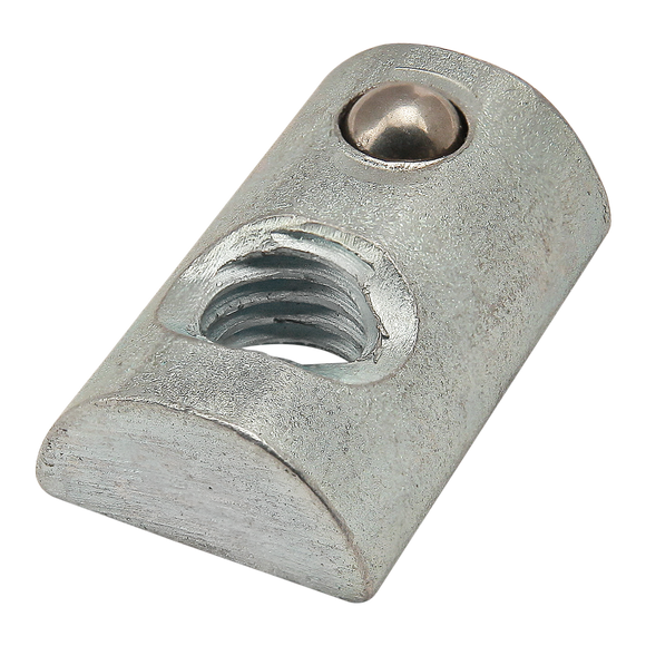 3920 -  M5 Roll-In T-Nut with Ball Spring