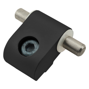 25-2078-BLACK -  25 Series Standard Lift-Off Hinge with Double Short Pins