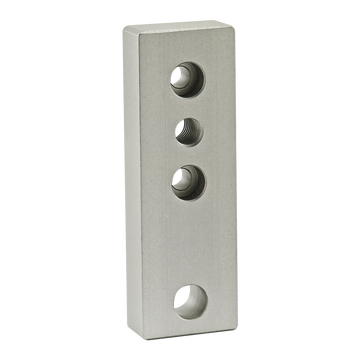 40-2175 -  40 Series 4 Hole - Leveling Anchoring Base Plate: M12 Tap