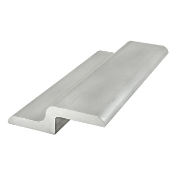 8516-145 -  10 S RETAINER ANGLE PROFILE-MILL FINISH 145" BAR