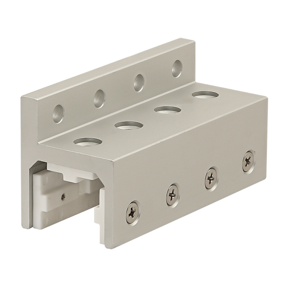 6716 -  10 Series 3 Slot Mount - Single Flange Long Standard Linear Bearing