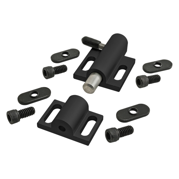 2107-BLACK -  10 & 15 Series 90 Degree Deadbolt Latch
