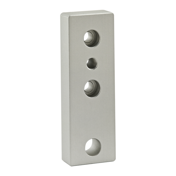 40-2170 -  40 Series 4 Hole - Leveling Anchoring Base Plate: M10 Tap