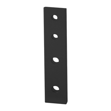 4514-BLACK -  10 to 15 Series 4 Hole - Straight Transition Flat Plate