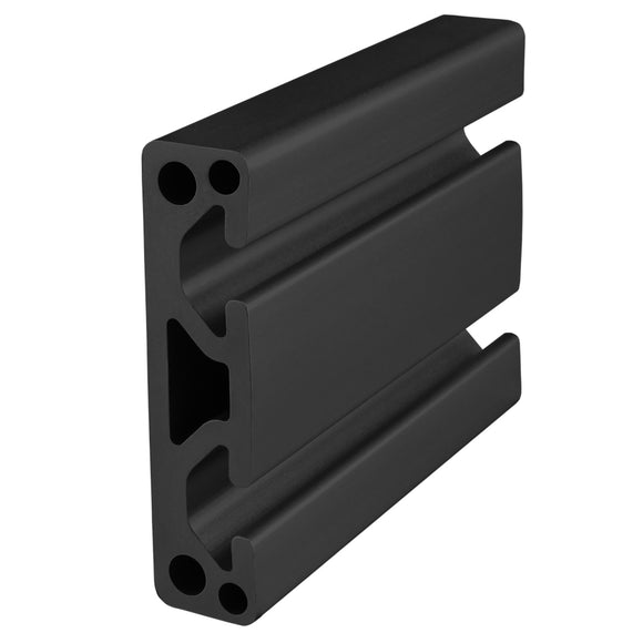 3075-120-BLACK-FB -  3" X 0.75" T-SLOT EXT 120" BAR FULLBLACK ANODIZE