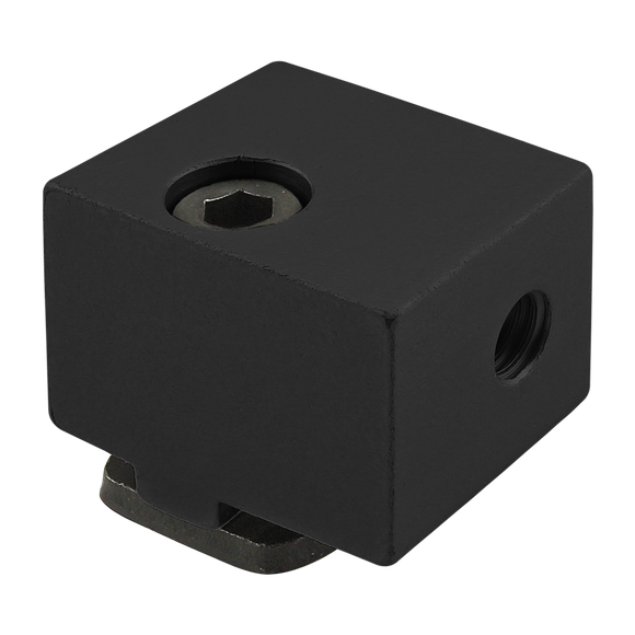 2425-BLACK -  15 Series Aluminum Panel Mount Block