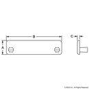 2036 - End Cap for 1575 with Molded Push-In Stem-2