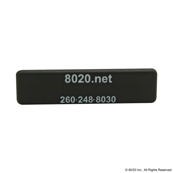 2037 - End Cap for 3075 with Molded Push-In Stem