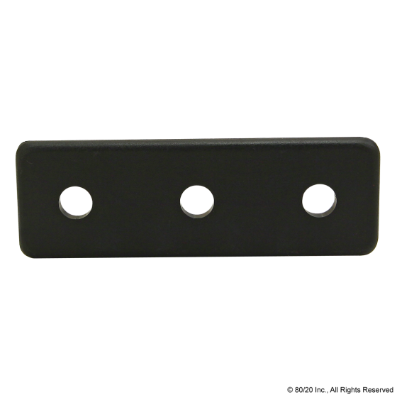 2046 - PLAIN - 1545 End Cap with Push-In Fastener