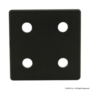 2050-Plain - 15 Series End Cap with Push-In Fastener