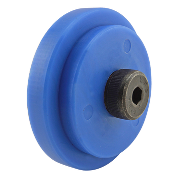 40-2290 -  40 to 40 Series Roller Wheel with Permanent Lubricated Bushing