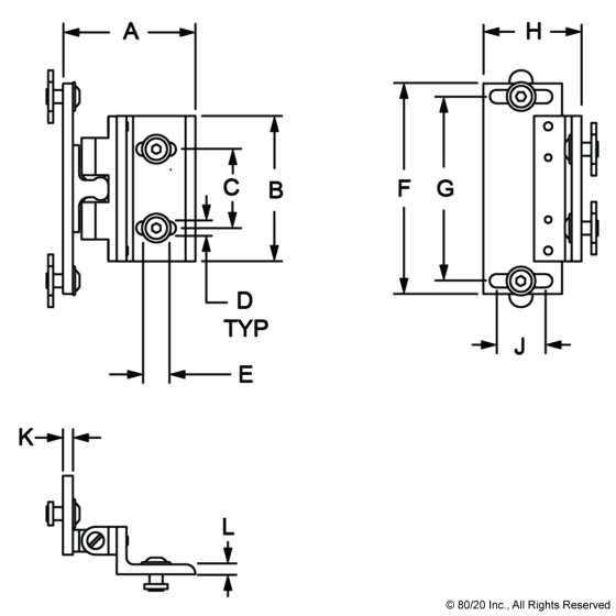 2134 - Tension Ball Latch