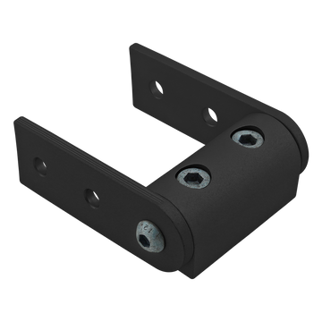 25-4195-BLACK -  25 Series Universal&nbsp;Standard Structural Pivot Assembly with Dual Straight Arms