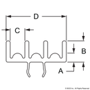 2220 - 15 Series Lower Door Slide Track-2
