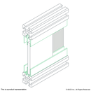 2220 - 15 Series Lower Door Slide Track-3