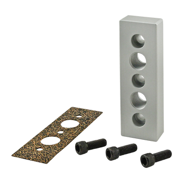 2162 -  15 Series 5-Hole Rectangular Pressure Manifold Feed Plate