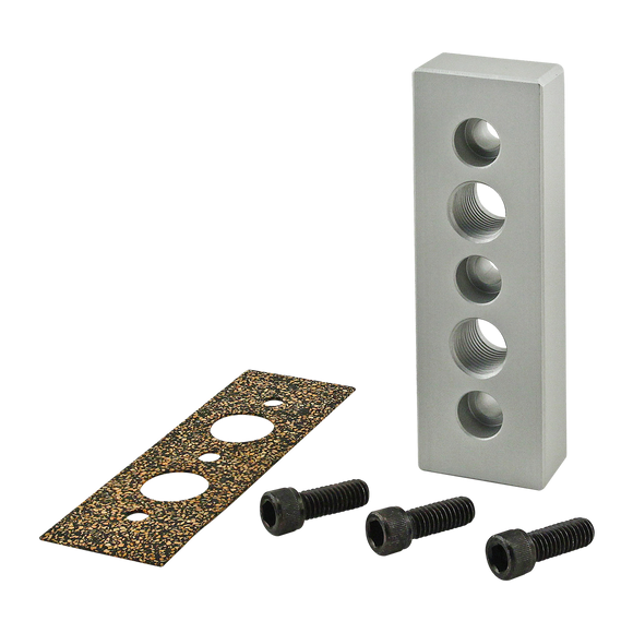 2162 -  15 Series 5-Hole Rectangular Pressure Manifold Feed Plate