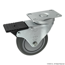 2321 - Flanged Mount Swivel Caster: 4"-1