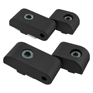 65-2102-BLACK -  25 to 40 Series Standard Lift-Off Hinge - Left Hand Assembly