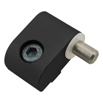 25-2075-BLACK -  25 Series Standard Lift-Off Hinge - Right Hand with Single Short Pin