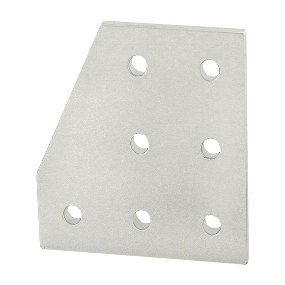 4129 -  10 Series 7 Hole - 90 Degree Angled Stacked Flat Plate