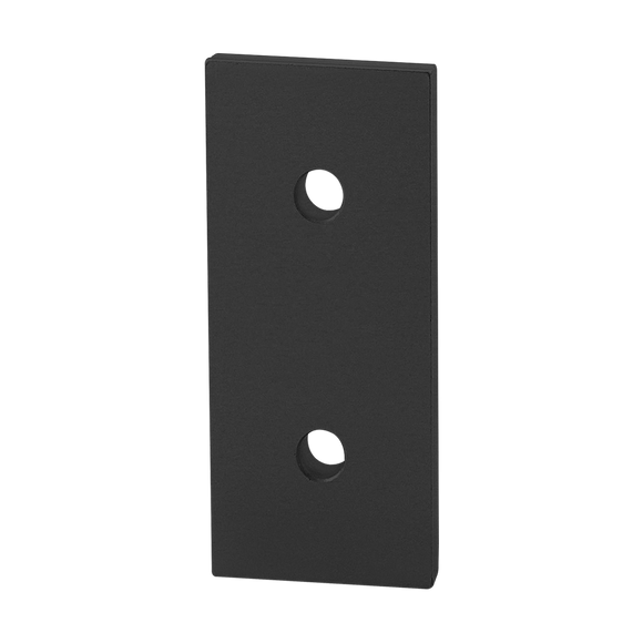 45-4307-BLACK -  45 Series 2 Hole - Straight Flat Plate