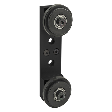 2758-BLACK -  15 Series Dual Roller Wheel Bracket Assembly