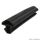 2829 - 15 & 40 Series Rubber Door Seal (sold by the ft)-1