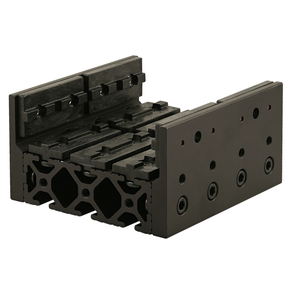 6875-BLACK -  15 Series Long - Single Mount Unibearing&trade; Assembly