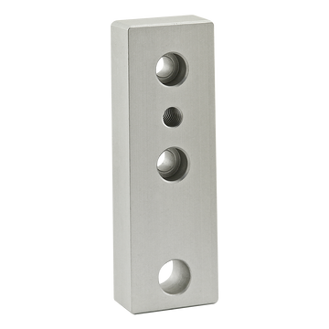 2170 -  15 Series 4 Hole - Leveling Anchoring Base Plate: 3/8-16 Tap