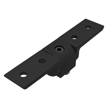 4008-BLACK -  10 Series 90 Degree&nbsp;Right Angle Structural Pivot Assembly&nbsp;with Dual "L" Arms