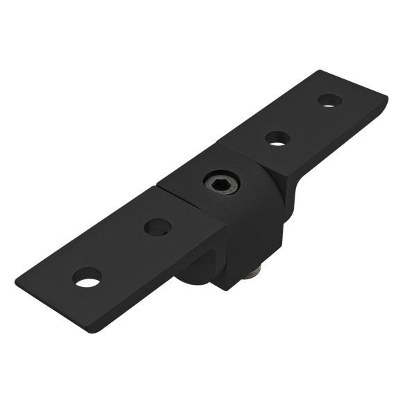 4008-BLACK -  10 Series 90 Degree&nbsp;Right Angle Structural Pivot Assembly&nbsp;with Dual "L" Arms