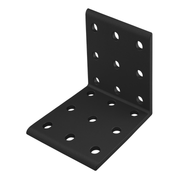 4017-BLACK -  10 Series 18 Hole - Inside Corner Bracket