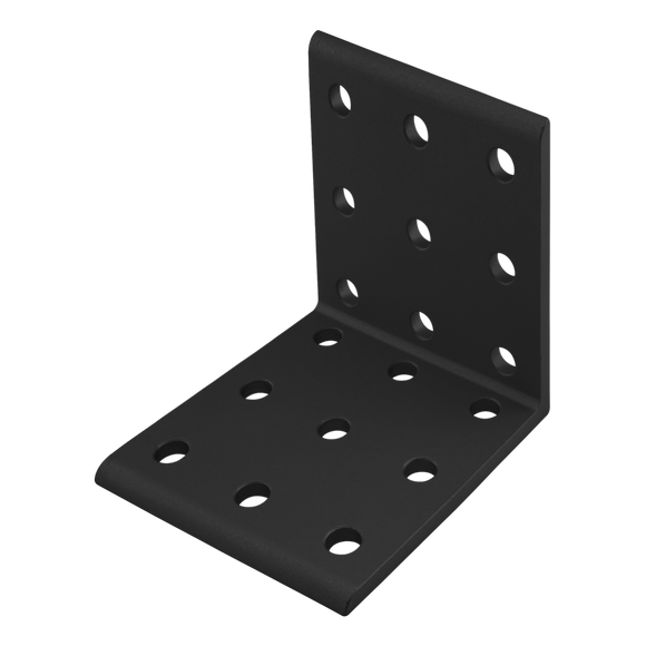 4017-BLACK -  10 Series 18 Hole - Inside Corner Bracket