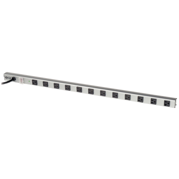 2678 -  10, 15, 25, 30, 40, &amp; 45 Series 20A Power Strip, 12 Outlets, 15 ft. cord, 36" long