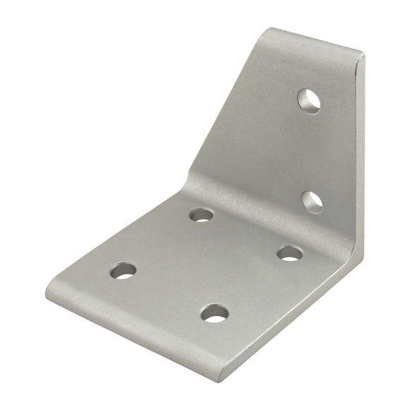 40-4308 -  40 Series 6 Hole - Right Aligned Inside Corner Bracket