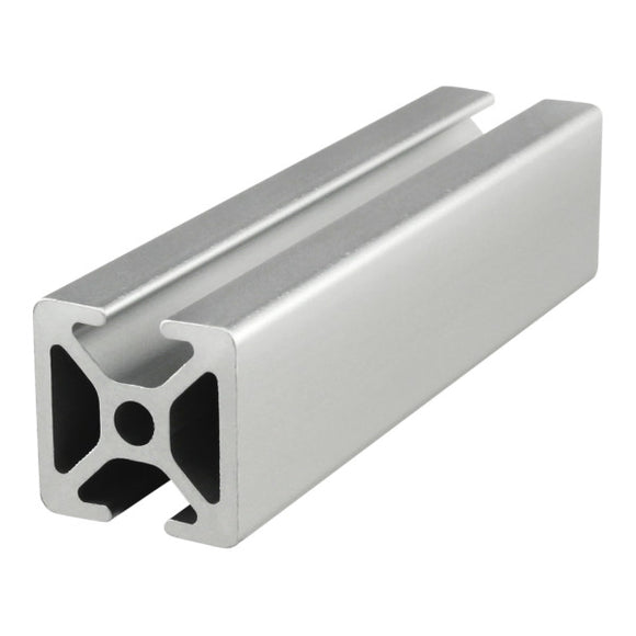 25-2504-6.05M -  25mm X 25mm BI-SLOT OPPOSITE T-SLOTTED EXTRUSION