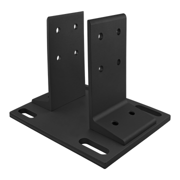 40-2410-BLACK -  40 Series Floor Mount Base Plate