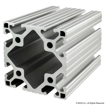 3030-Lite -3.00" X 3.00" Lite T-Slotted Profile - Eight Open T-Slots