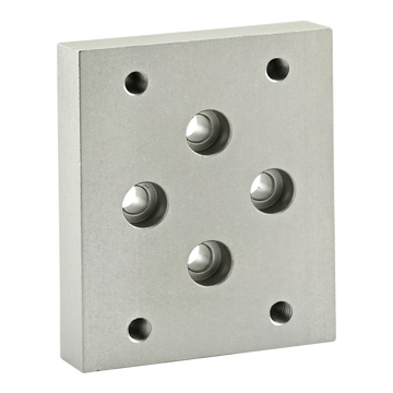 40-2426 -  40 Series Flange Mount Caster Base Plate