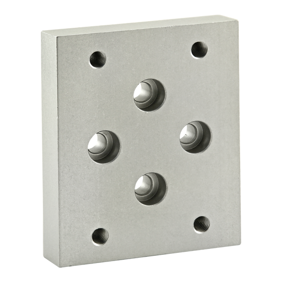 40-2426 -  40 Series Flange Mount Caster Base Plate