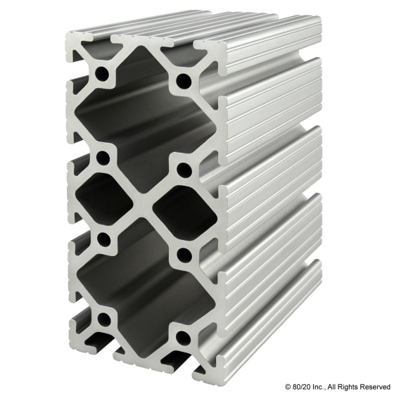 3060 - 3.00" X 6.00" T-Slotted Profile - Twelve Open T-Slots