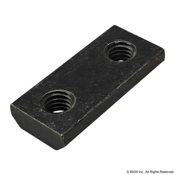 3085 - 10 Series 10-32 Double Anchor Slide-in T-Nut