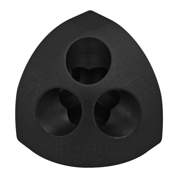 4041-BLACK -  10 Series 3 Way - Rounded Corner Connector