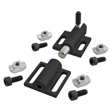 45-2053-BLACK -  45 Series 0 Degree Deadbolt Latch