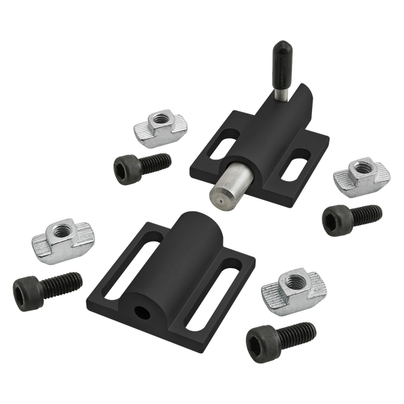 45-2053-BLACK -  45 Series 0 Degree Deadbolt Latch