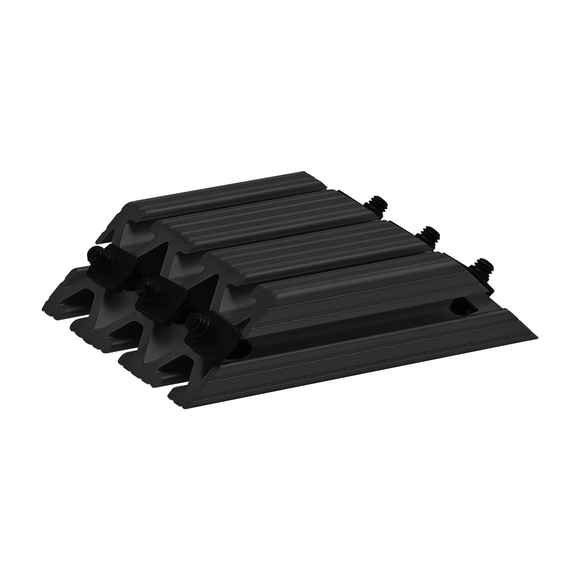 2526-BLACK -  1545-Black 45 Degree Support, 6" Long