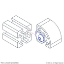 3183 - 10 Series Single Tab End Fastener Clip-4