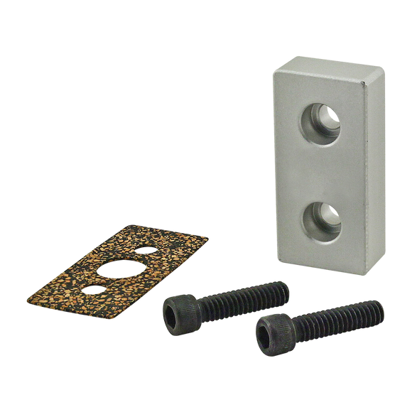 2341 -  10 Series 2-Hole Pressure Manifold Stopper Plate